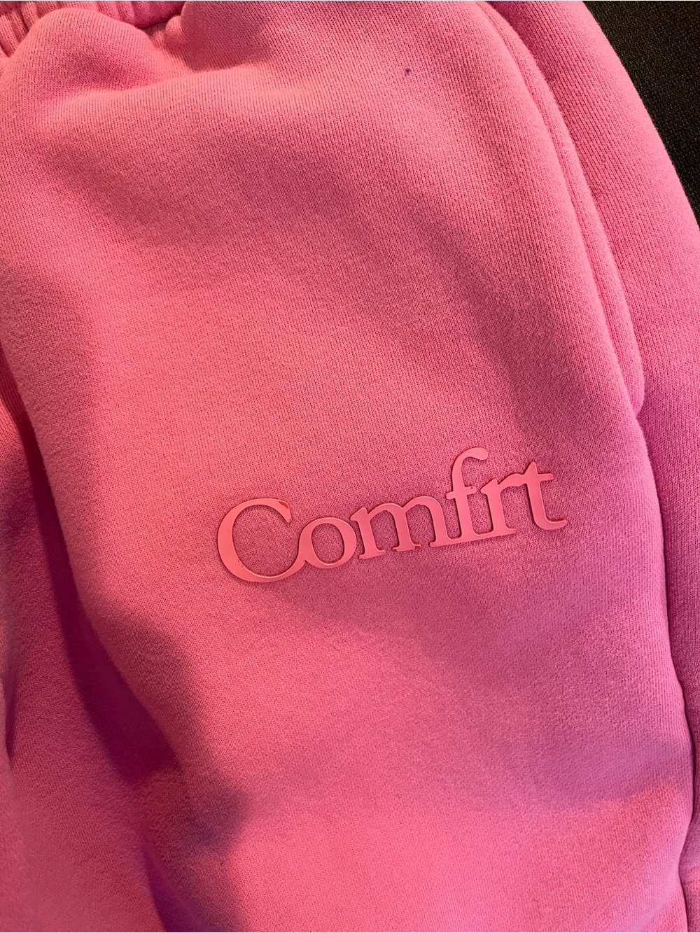 Comfrt Women's High-Waist Pink Sweatpants Small - Picture 5 of 5